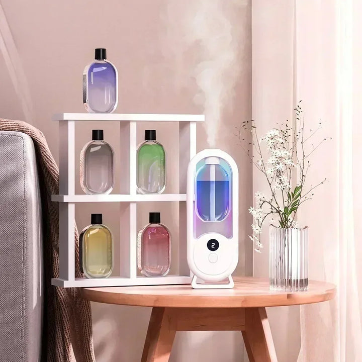 Automatic Fragrance Machine Perfume Scent Machine Essential Oil Diffuser Nebulizer for Kitchen and Toilet Home Deodorization