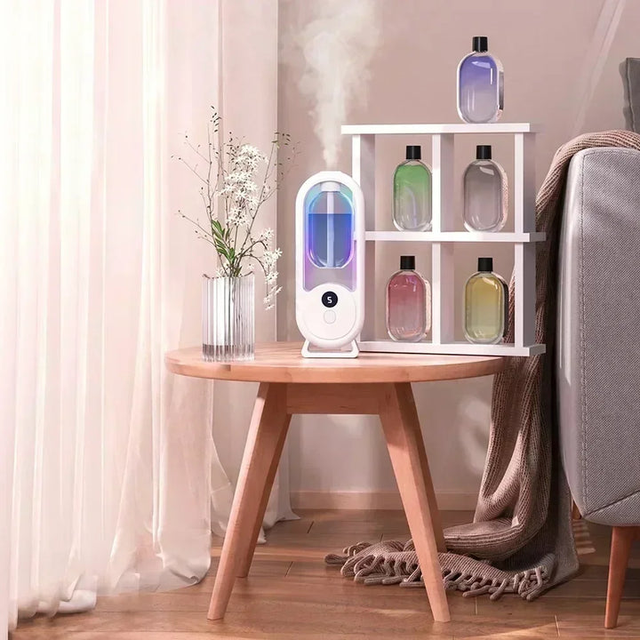 Automatic Fragrance Machine Perfume Scent Machine Essential Oil Diffuser Nebulizer for Kitchen and Toilet Home Deodorization